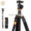 Q570 versatile tripod stand , digital tripod with panoramic ball head, max height is 1140mm