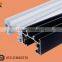 single phase 3 lines light rail track for ceiling led track light