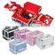 Cosmetic Train Case, Factory Direct Sale Cosmetic Case and Makeup Box Aluminium Box, Silver Makeup Case JH07 Quality Choice