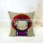 Home fashion cartoons car decor non woven pillow cover pillow cases wholesale