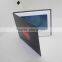 Top quality 7"customized LCD greeting card with 1500mAh built-in battery
