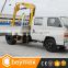 2 tons truck crane with knuckle boom for sale