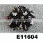 wholesale assorted rhinestone hair elastics with metal