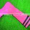 100% polyester grade original pink color cheap soccer socks                        
                                                Quality Choice