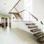 Floating staircase with Dark Wood Treads