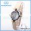 Cheap leather pink watches with small face