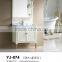 Classic white color solid wood material cheap price Italian bathroom vanity