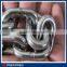 English standard electro galvanized mild steel short link chain DIN766