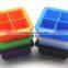 High quality four cavity square silicone bread baking mold