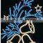 Fancy led blue leaf shape and star motif light
