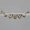xuran metal buckle garment accessories strass chain link chain