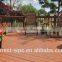 2016 hot sale outside wood plastic composite material deck wpc with low price