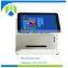 Newest design 15 inch big pos machine Touch Windows Pos with digital customer screen-----Gc066