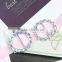 Hot Sale Small Oval Rhinestone Buckles for Ribbon B00600