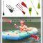 Plastic adjustable kayak paddle low cost