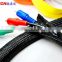 Cable management-Zipper braided wrap