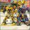 Optimus Prime Bumblebee Transformers large sculpture plaza sculpture