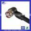 Costomazed 1.5m cable length N male/plug straight/right angle jumper cable/assemble