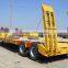 china manufacturer direct supplier 3 axles 100t hydraulic low bed trailer for sale