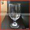 custom logo available short legged/stem beer glass