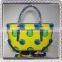 2015 Hottest Style ankara fabric handbag wax fabric handbag african fabric handbag