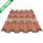 emboss and shinny surface pvc roof tile for resident house