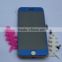 color tempered glass screen protector for iphone 5 mirror color screen protector
