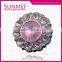 New Large Magenta and Purple Acrylic Gems Bulk Rhinestone Buttons