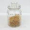 Gift Glass Storage Jar with Lid, Glass Canister Jar with Lid