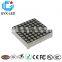 high reliability red and pure green bi-color 8*8 dot matrix display