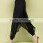 Daijun oem hot sale breathable black chiffon women harem pants wholesale