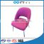 TB new stylish chrome frame cheap colorful kitchen chairs high quality