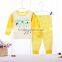 Funncy Style Long Sleeve Latest Embroidery Designs Suits 100% Cotton Children Baby Christmas Striped Pajamas