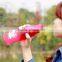 Hot Selling Logo custom sport water bottle with straw