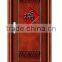 Beautiful design high qulity China  hot sales Antique Carved New Designs Interior Wood Wrought Iron Entry Door