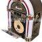 Desktop vintage CD Jukebox with about 18 inch speaker for gift