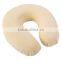 Flocking U Shape Neck Pillow/100% PU Foam Memory Foam Travel Pillow