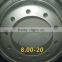 8.00-20 Truck Steel Wheel Rim