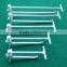 Plastic cardboard hook display hook paper display hook with price tag