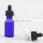 Glass packaging manufacturer essential oil glass bottles with glass dropper