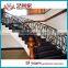 steel stair railing parts design / interior stair handrails designs