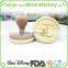 Wholesale fancy design high quality 3d silicone cookie stamp