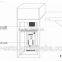 Arm Auto Reverse Highway Toll Gate Barrier With straight Boom Gate Barrier