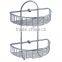 Covellites Wall Mounting Bathroom Basket For Shower Door