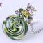 Empty Glass Perfume Bottles Fragrance Essential Oil Diffuser Locket Necklace jewelry