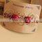 MYLOVE women alligator clips gold rose barrette