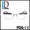 Fashion and latest design eyewear metal optical frames wholesale and promotion eyeglasses with wide temple