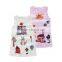 Wholesale Spring Children Dresses European Style Cartoon Scrawl Girl Pure Cotton Vest Princess Dress