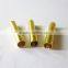 High Quality Gold 19mm Custom Metal Aglet