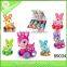 Funny mini plastic animal toys wind up promotional Elephant toy for kids